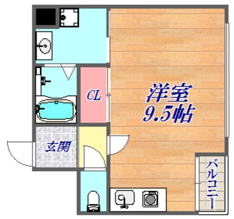 平野エスペランスの物件間取画像